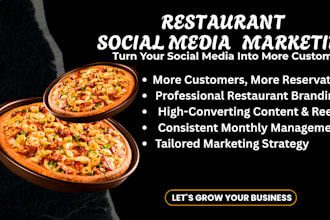 restaurant social media marketing leads generation social media manager