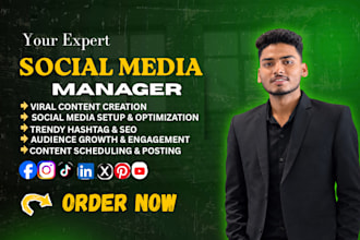 social media marketing manager social media content creator social media manager