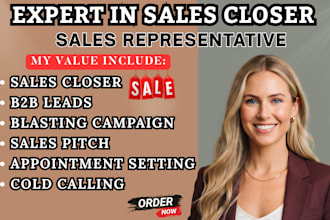 commission sales closer high ticket sales rep salesperson cold caller sdr