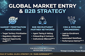 build your international education and recruitment strategy