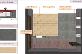 create professional bathroom and floor tile layout drawings