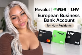 help setup wise revoult lhv european business bank account for non residents