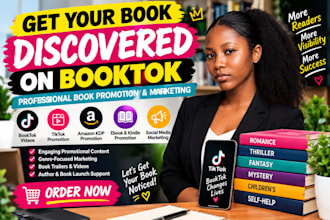 promote your book on booktok with targeted book marketing