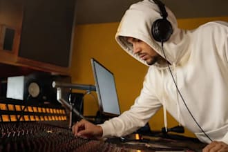 be your custom male rapper feature rapper ghostwriter rap and freestyle rapper