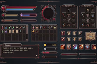 custom pixel art animations and sprite sheet for rpg games