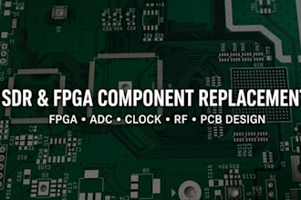replace obsolete fpga adc and clock components in sdr receiver designs