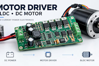 design bldc motor driver dc motor controller high current motor power pcb