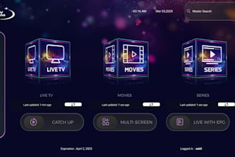 professionally rebrand your iptv app, smarter pro with admin web panel