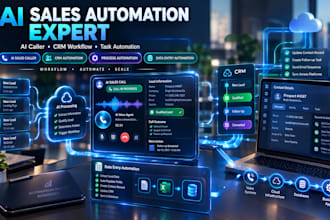 build ai sales caller process automation task automation crm workflow data entry