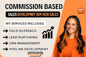 commission based sales closer sales rep salesperson b2b sales leads leads
