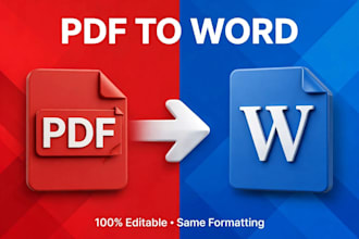 convert pdf to editable word doc fast