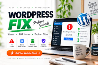 troubleshoot wordpress PHP errors and broken websites