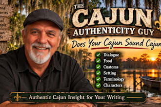review your cajun content for cultural authenticity