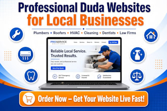 design plumber roofer hvac cleaning companies dentist law firm duda website