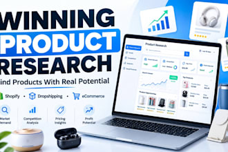find winning dropshipping product research for shopify