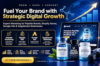 do peptide marketing peptide SEO social media marketing peptide ads meta ads