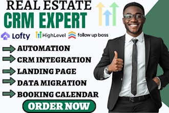 setup gohighlevel landing page ghl calendar booking automation crm integration