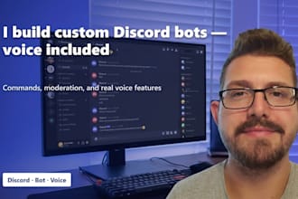 build a custom discord bot with voice, moderation, or ai features