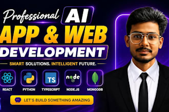 do ai website development as full stack web developer