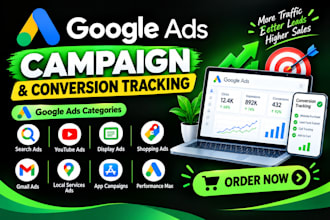 setup optimize and manage google ads adwords and conversion tracking