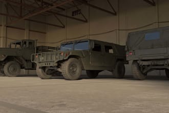 create custom vehicles and military props for arma reforger