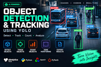 detect and track objects in your images and videos using yolo