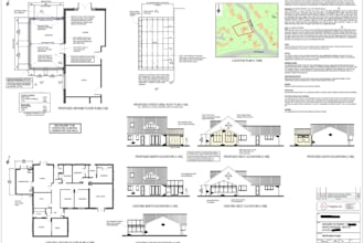draw detailed UK planning permission and permitted development drawings