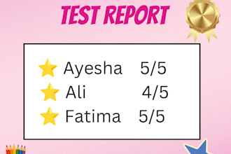 design cute school report student tracker in canva