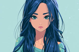 draw lewd, ecchi, nsfw anime style character
