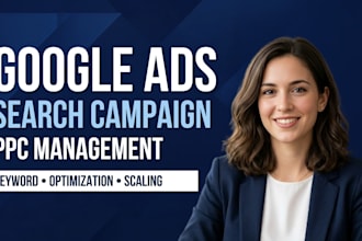 google ads PPC management, search campaign optimization, lead generation expert