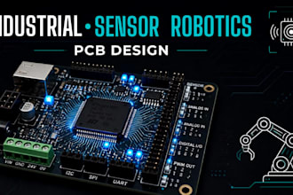 design, review manufacture your industrial control robotics pcb schematic jlcpcb