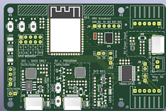 design robotics pcb motor driver stm32 controller and autonomous robot board