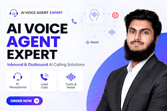 build retell ai voice agent with twilio for inbound and outbound calls