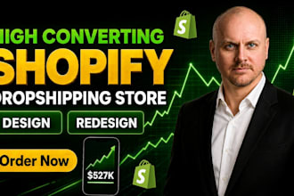 build a shopify dropshipping store