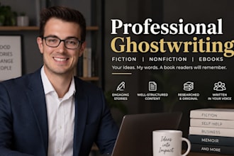 ghostwrite fiction nonfiction book as a ghostwriter ebook ghostwriter