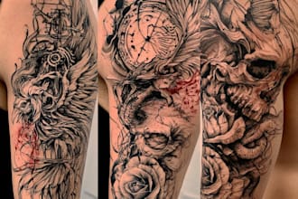 design professional creative tattoo design