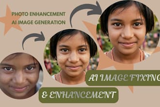 fix, enhance, generate and create realistic ai images