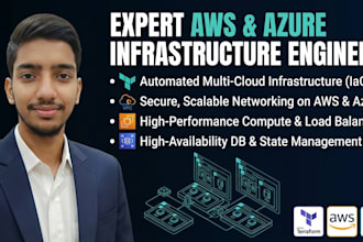 provision AWS and azure infrastructure using terraform iac