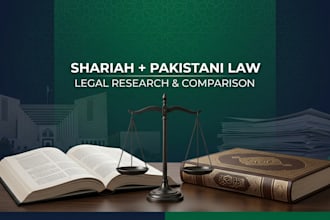 compare shariah principles with pakistani law on your legal issue