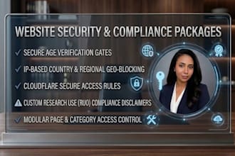 setup wordpress age gate,woocommerce age verification and geo blocking for store