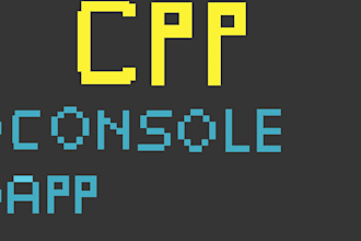 develop c plus plus console applications and cpp games
