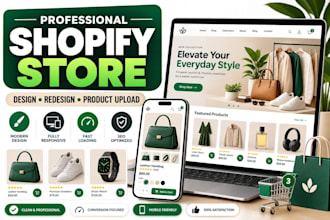 shopify store set up
