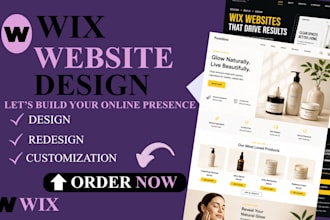 redesign wix website, wix website redesign, wix design and redesign wix website
