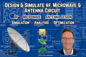 design and simulate rf, microwave and antenna circuits