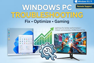 troubleshoot fix and optimize your windows PC remotely