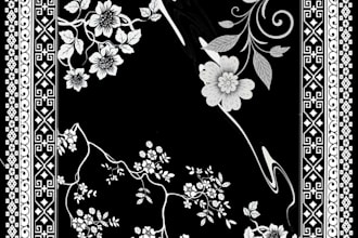 design gradient ombre seamless textile and fabric print for lawn