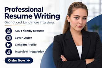 build resume, CV for IT, healthcare, nursing, tech sales, project management
