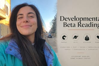 beta read your romantasy fantasy scifi or dystopian novel