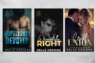 design contemporary romance book covers