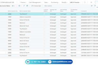 setup uae e invoicing in business central